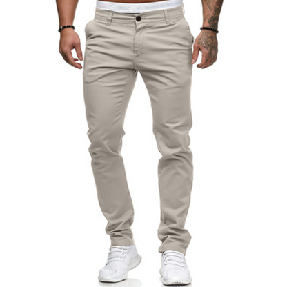 ✨Calça moderna de cintura baixa com perna slim