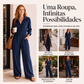 💎 Oferta Exclusiva ✨ Macacão Cargo Feminino de Perna Larga 👖 Design Moderno, Confortável & Estilo Urbano