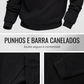 🔥 Mais Vendido ✨ Camisola Masculina de Gola Alta com Meio Fecho 👔 Quente, Confortável & Estilo Casual Elegante