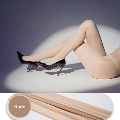 🎁 Compre 1 Leve 1 Grátis ✨ Collants Transparentes Brilhantes Femininos 🧦 Resistentes a Rasgos, Confortáveis & Elegantes