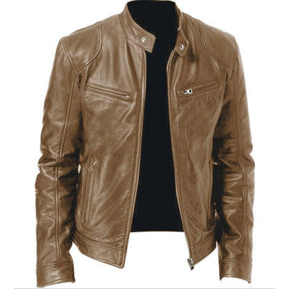 🚚 PORTES GRÁTIS + OFERTA EXCLUSIVA🧥 Jaqueta Moderna Masculina com Zíper e Gola Alta ✨ Visual Sofisticado, Ajuste Confortável & Estilo Versátil
