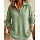 ✨ PROMOÇÃO ESPECIAL 👕 Camisola Feminina de Malha com Manga Comprida – Corte Solto & Conforto Diário 💕
