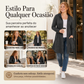 🎉 PREÇO ESPECIAL DE HOJE 🧥 Casaco de Moletão Feminino com Capuz e Fecho – Comprimento Médio & Conforto Diário ✨