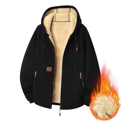 🔥 OFERTA LIMITADA 🧥 Moletom Masculino com Zíper e Capuz ✨ Aquecimento Confortável, Estilo Casual & Uso Diário