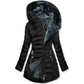 ❄️ PREPARAÇÃO PARA O INVERNO 🧥 Casaco Feminino Térmico de Inverno com Capuz ✨ Quente, Confortável & Perfeito para Dias Frios