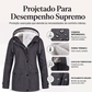 💎 Oferta Especial ✨ Casaco Feminino com Capuz – Corta-Vento, Quente & com Forro de Pelo Macio
