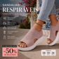 🥳PROMOÇÃO IMPERDÍVEL DE 2026🥳💖Sandálias plataforma femininas em malha respirável