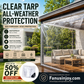 ⏰ Oferta Limitada 🌧️ Lona Reforçada Exterior 🏡 Proteção